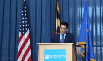 Gottlieb at Podium