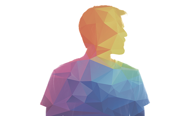 Colorful Patient Silhouette