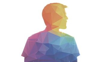 Colorful Patient Silhouette