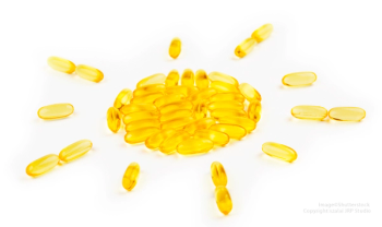 Pills in sunshine shape