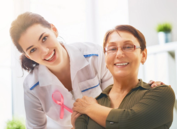 pharmacist and patient