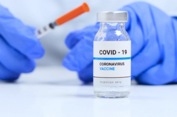 COVID-19 vaccine bottle