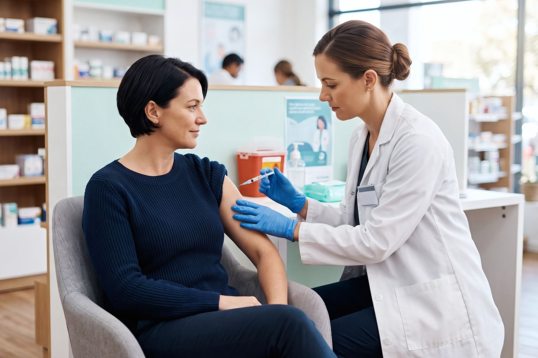 Vaccine Coadministration, Influenza Vaccine, Flu Shot, COVID-19 Vaccine, Pfizer-BioNTech