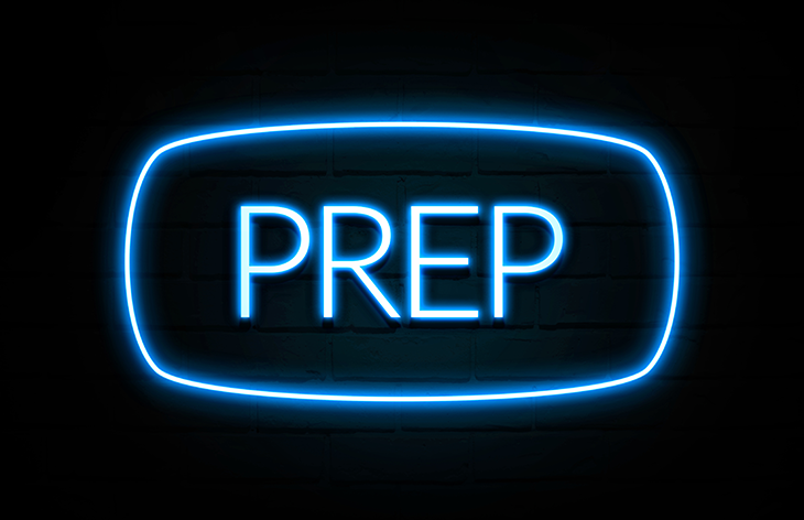 neon prep sign