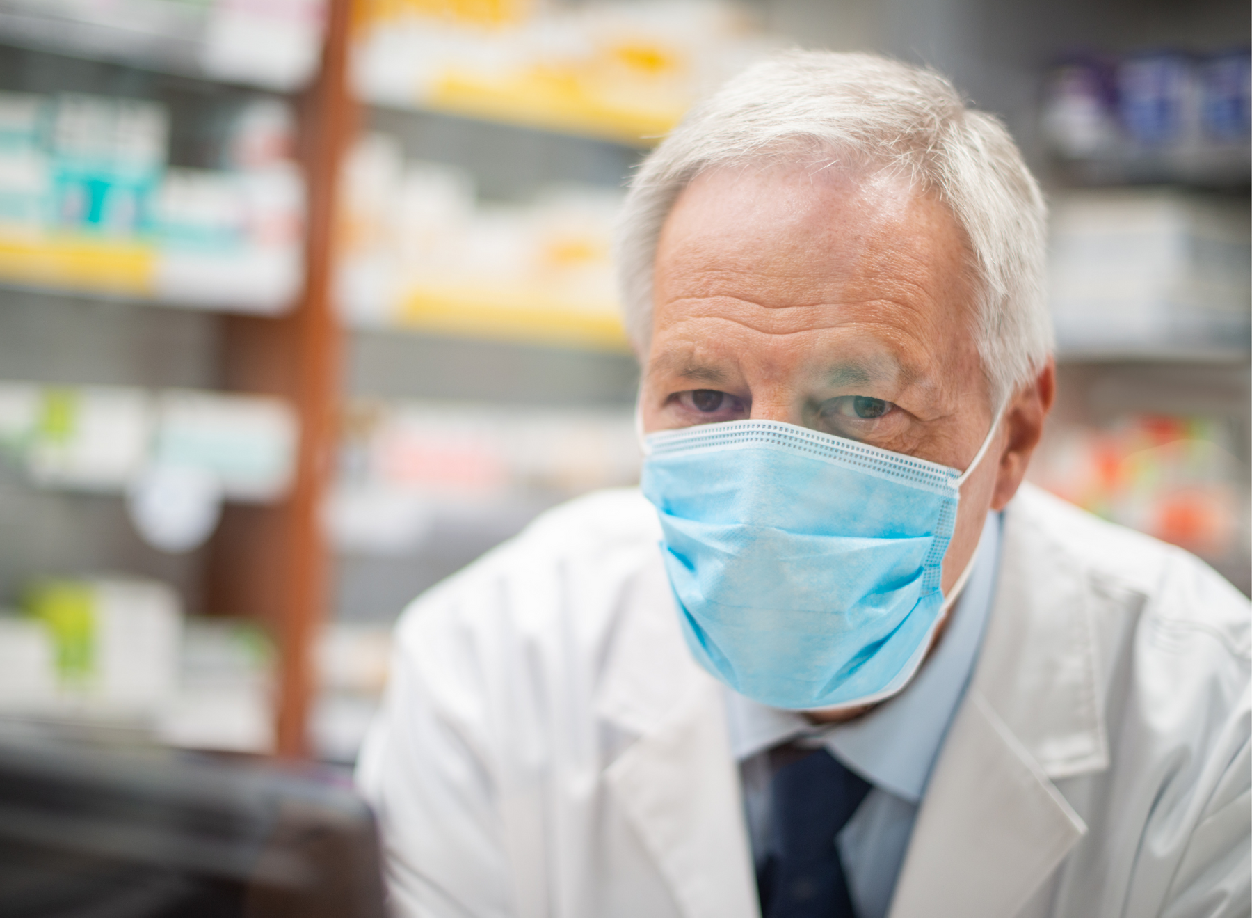 vaccinated pharmacist