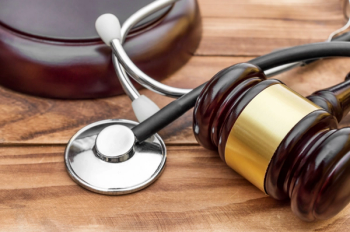 gavel on table 