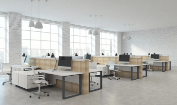 Open office layout