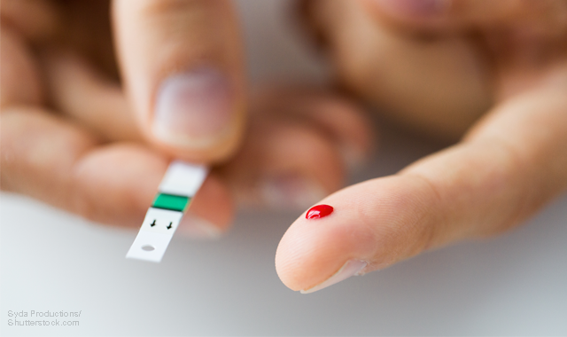 diabetes finger test