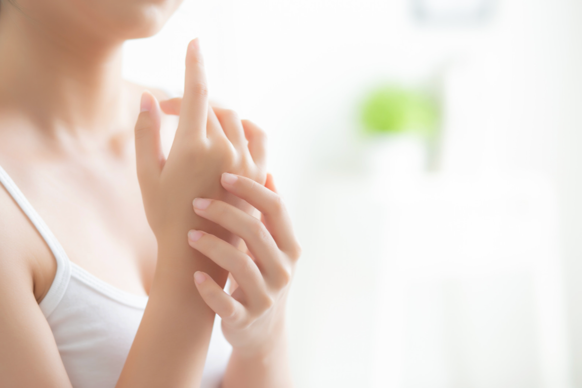 woman's hand