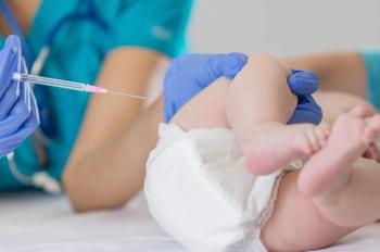 baby receiving vaccination