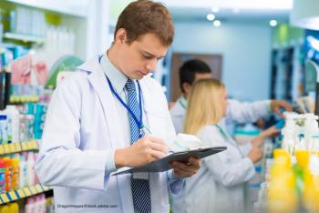 a busy pharmacy