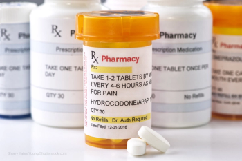 Hydrocodone bottles