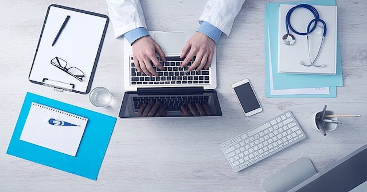 Pharmacist on Computer