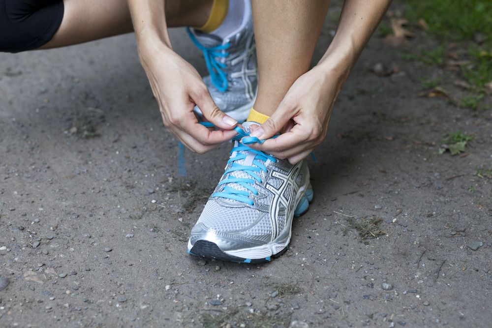 Exercise sneakers