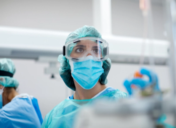 Hospital health worker