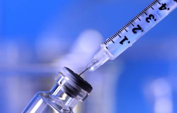 insulin bottle and injection