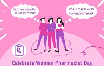 Women Pharmacist Day poster