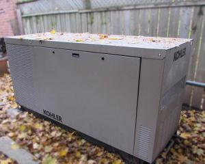 Typical standby generator