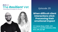 When difficult client interactions stick: Processing their emotional impact