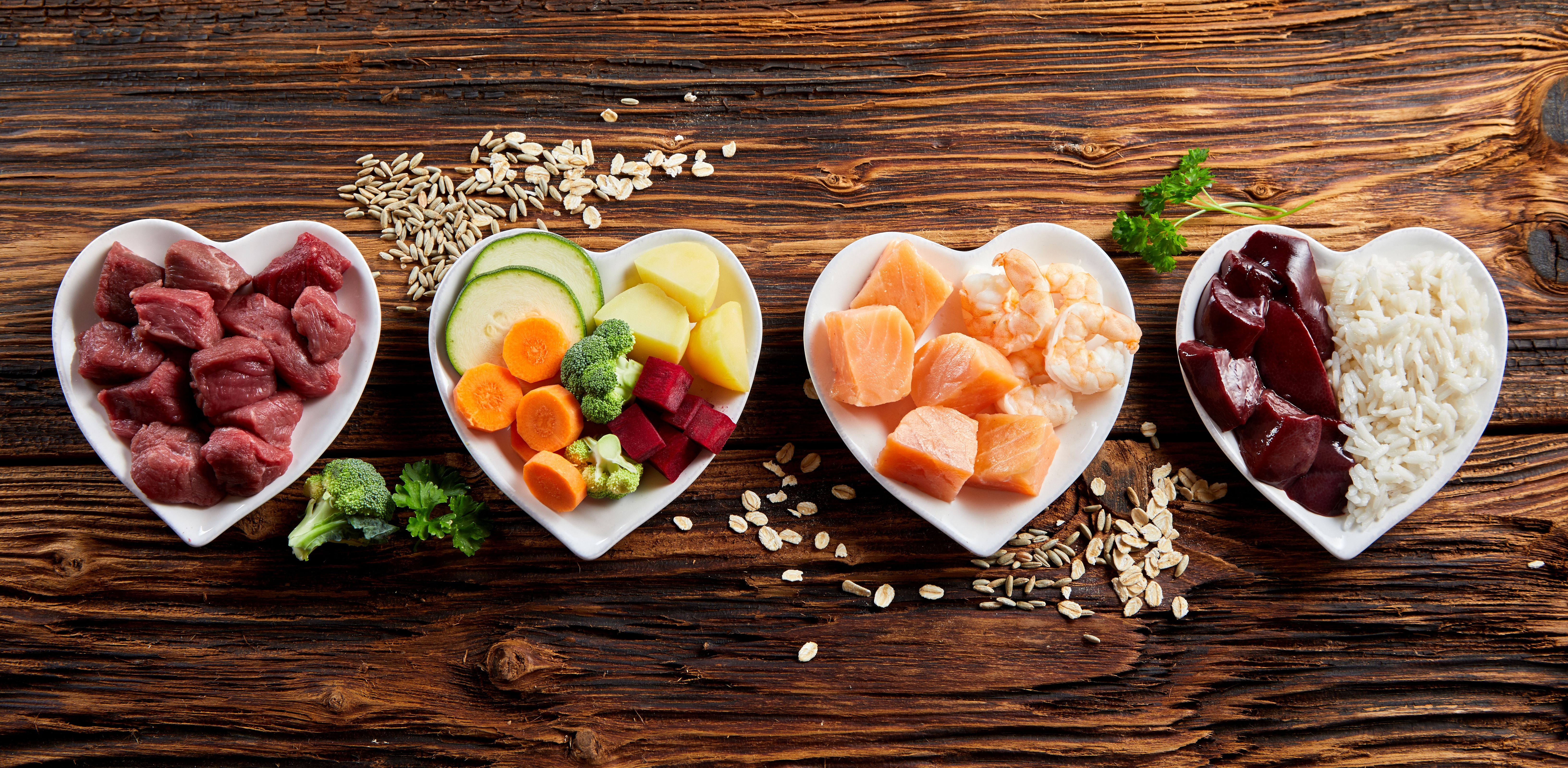 Fresh pet foods