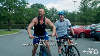 Biking with the chief veterinary officer at Nationwide