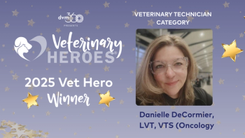 2025 Veterinary Heroes: Danielle DeCormier, LVT, VTS (Oncology) (Veterinary technician)
