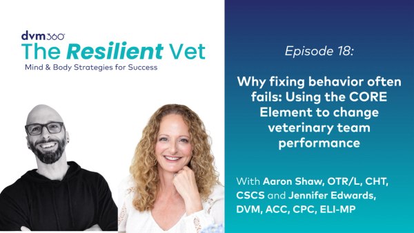 Why fixing behavior often fails: Using the CORE Element to change veterinary team performance