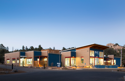 exterior or hospital