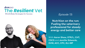 Nutrition on the run: Fueling the veterinary professional for steady energy and better care
