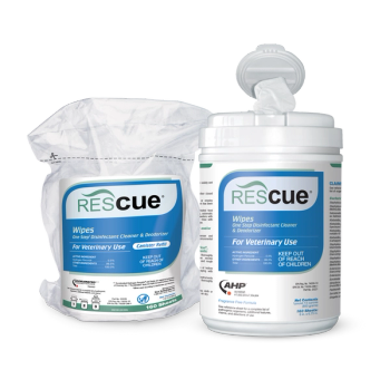 Rescue canister refill wipe pouches