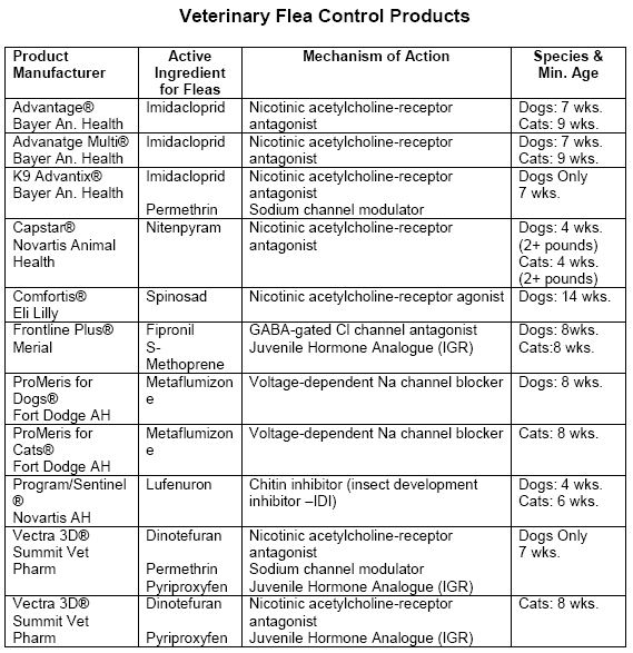 Derm Jeopardy Daily Double How To Make Fleas Flee Current Flea Control Products And Treatment Strategies Proceedings