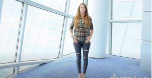 Yoga in the vet clinic: A lower back stretch