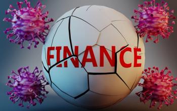 image illustrating how COVID-19 is damaging finances