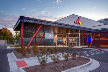 Exterior shot of Eastern Animal Hospital