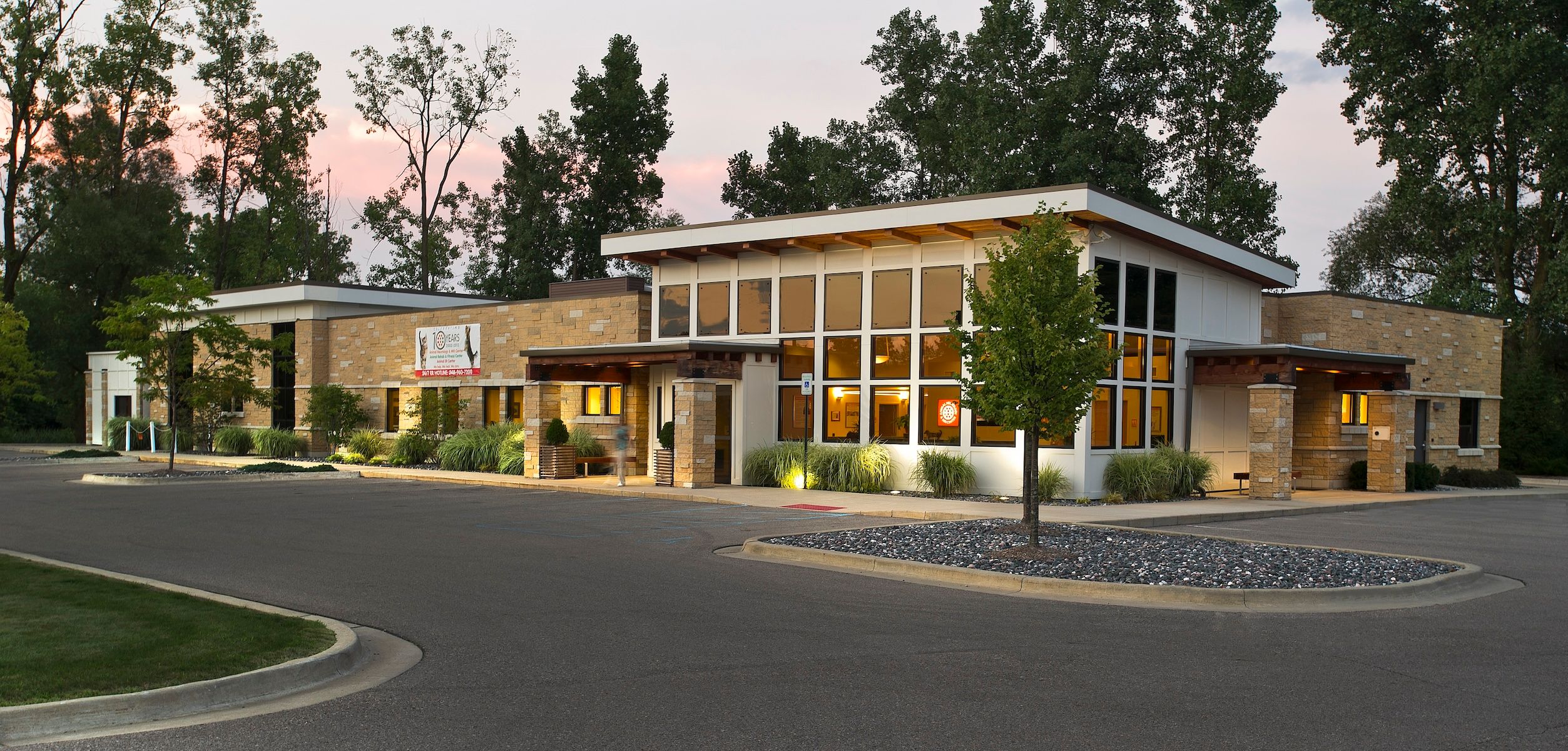 Veterinary parking lot considerations