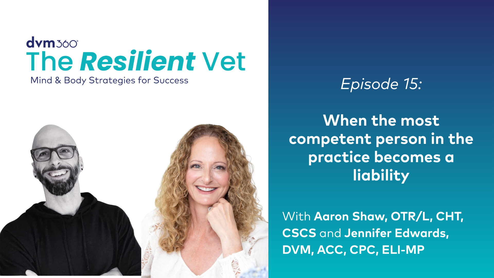 When the most competent person in the practice becomes a liability