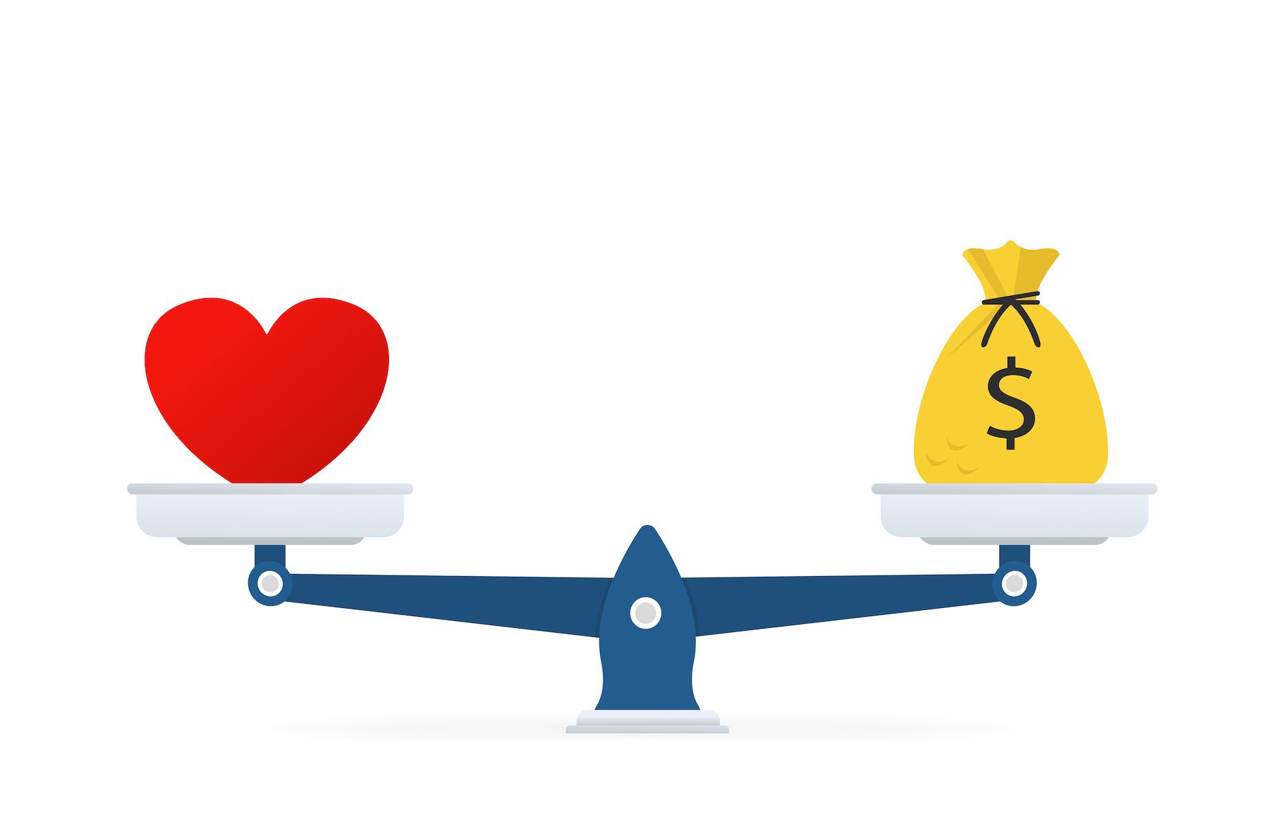 Balancing profit vs care