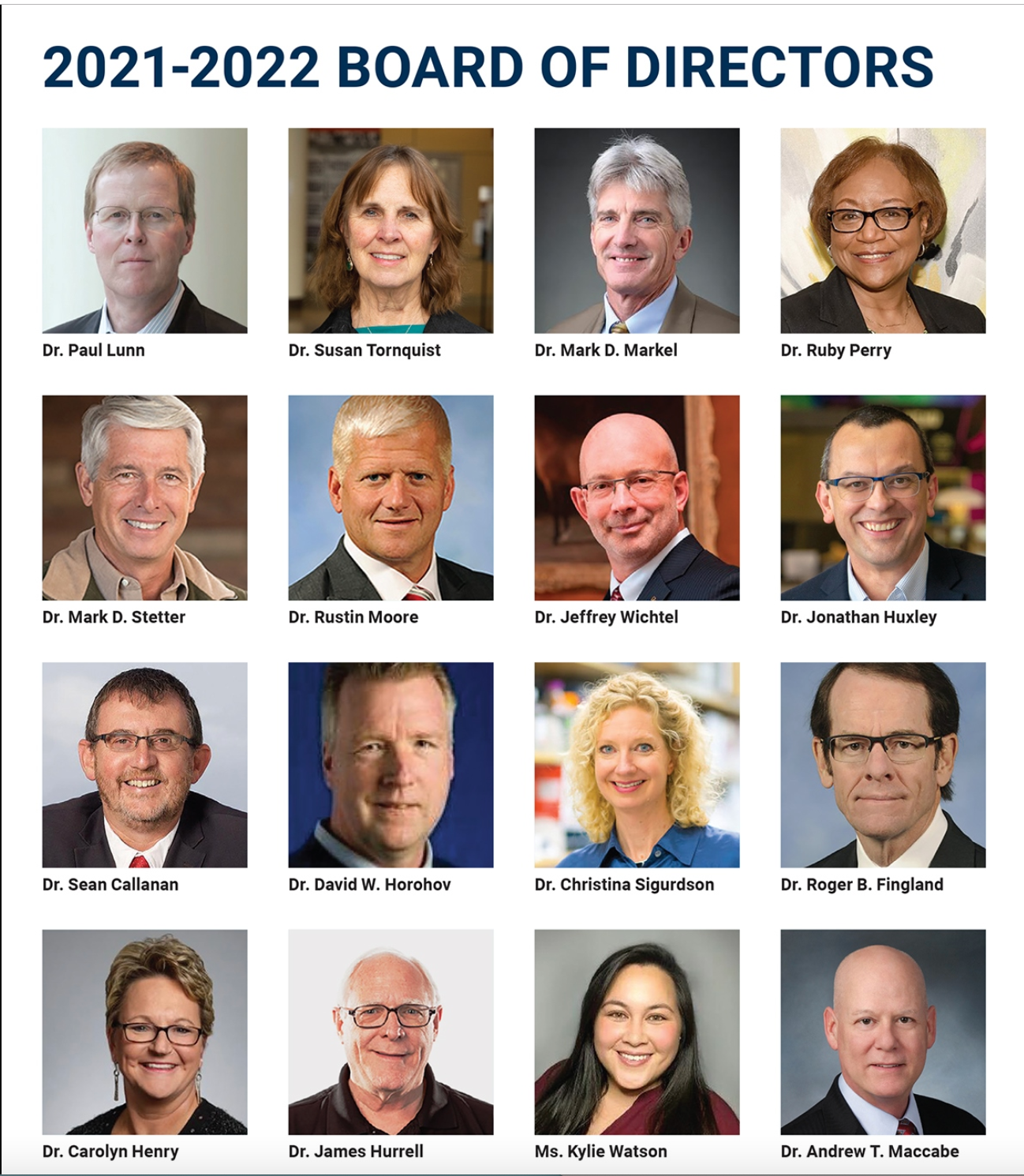 Aavmc Announces 2021 2022 Board Of Directors 2022 Top 100 Wisconsin Veterinary Clinic