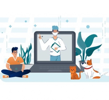 veterinary telehealth graphic