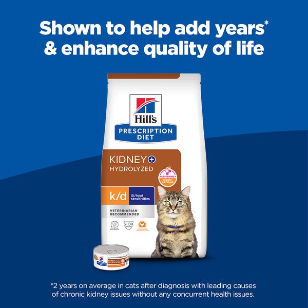 Hill's introduces therapeutic diets for pets with kidney issues alongside skin or GI sensitivities
