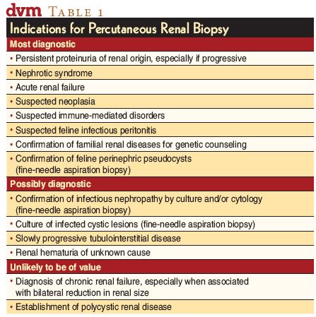 Why, When And How To Perform Percutaneous Renal Biopsies