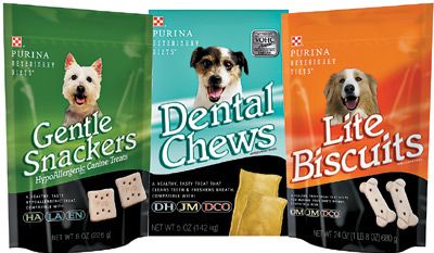 Purina veterinary diets gentle snackers sales dog treats