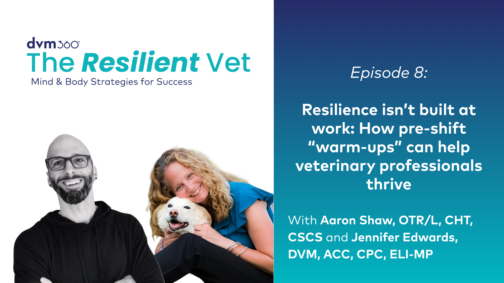 Resilience isn't built at work: How pre-shift “warm-ups” can help veterinary professionals thrive