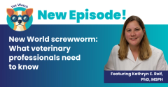 New World screwworm: What veterinary professionals need to know