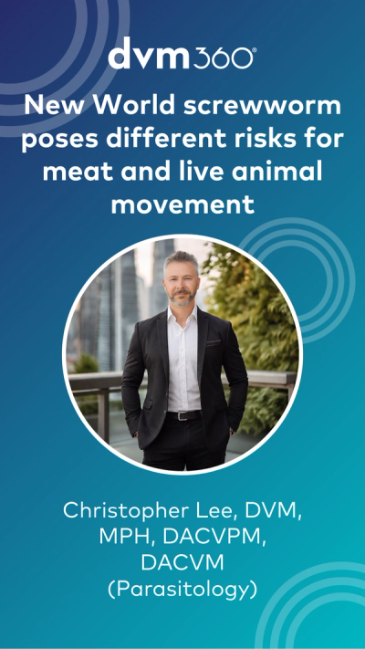 New World screwworm poses different risks for meat and live animal movement