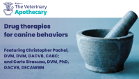 The Veterinary Apothecary: Drug therapies for canine behaviors