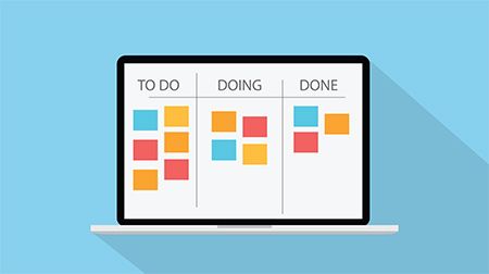 to-do list on laptop