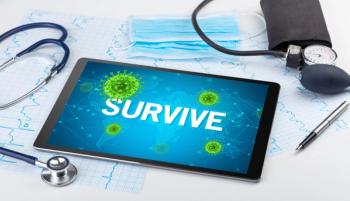 surviving COVID-19 metaphoric image