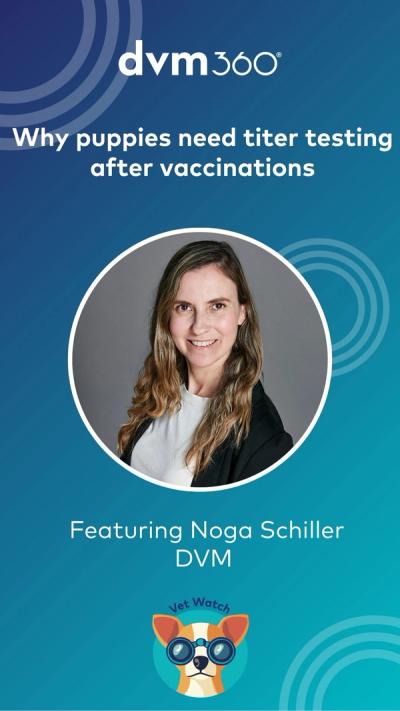 Why puppies need titer testing after vaccinations