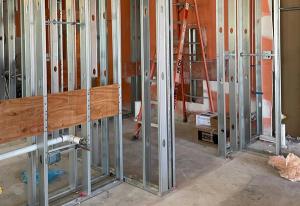 Metal stud framing